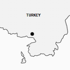 the object is located in Turkey